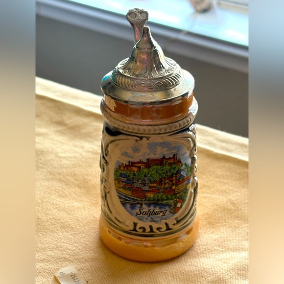 4-6 inches German beer mug -authentic